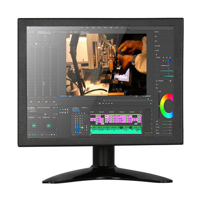 Polcd Multi Function 8 Inch VGA TFT LED Display Embedded Industrial Monitor Metal Material