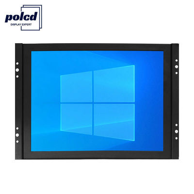 Polcd Customize 8 Inch IPS Panel Metal Case Industrial LCD Monitor Open Frame