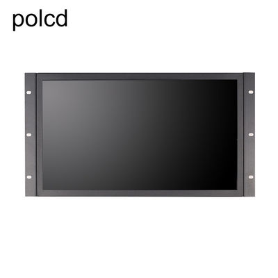 PC Metal Frame Rack Mounting Open Frame Resistive Touch Monitor 18.5
