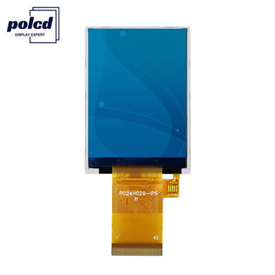 Polcd 350 Nit 2.4 Inch Tft Touch Screen 240x320 48.96mm MCU RGB interface LCD Display