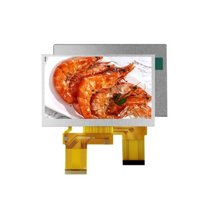 Polcd Custom 4.3 Inch 480*272 Color RGB 8bit ILI6485 Drive 40pin 4.3'' TFT LCD Module