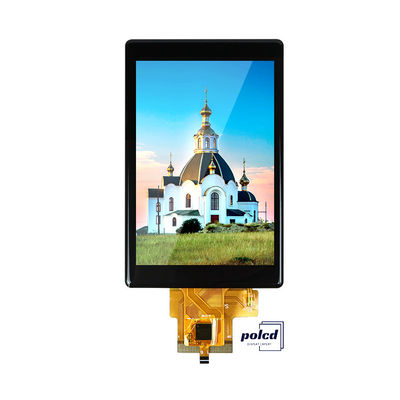 Polcd Custom LCD Display 3.5 Inch 320x480 40pin IPS Angle 500nit ST7796U Capacitive Touch Screen