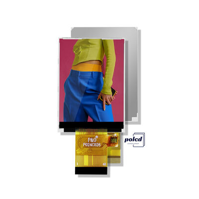 Polcd 2.4 Inch St7789v Drive ic 8080 MCU High Brightness TFT Display