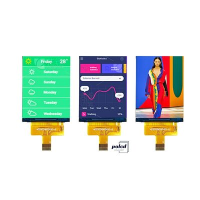 Polcd Factory 2 Inch LCD Module 240x320 260cd/m2 Brightness ST7789V drive ic TFT Display