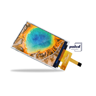 Polcd Wide Temperature 2.8 Inch Lcd Modules 240*320 300nit SPI 2.8 IPS Viewing Angle Tft Lcd Screen